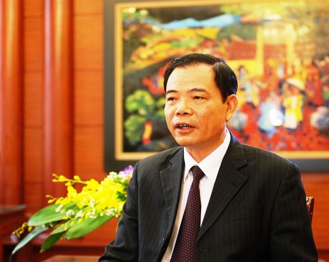 Bộ trưởng Bộ Nông nghiệp và PTNT Nguyễn Xuân Cường